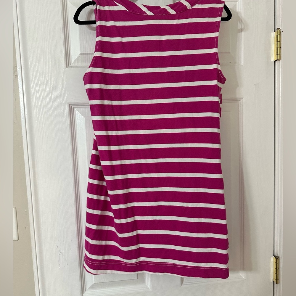 Philosophy Pink Striped Sleeveless Dress - Picture 3 of 6